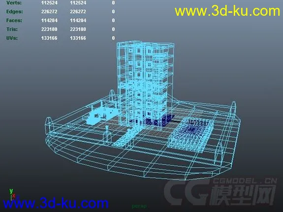 楼房模型的图片1