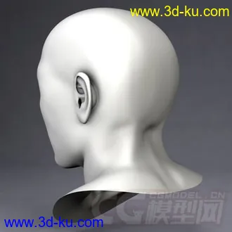 3D打印模型写实男人头像的图片