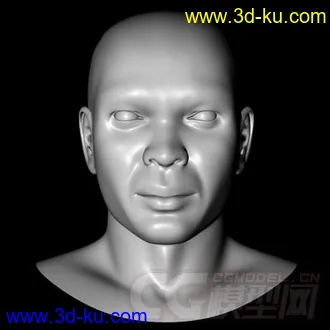 3D打印模型写实男人头像的图片