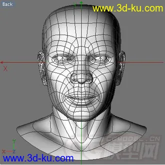 3D打印模型写实男人头像的图片