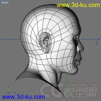 3D打印模型写实男人头像的图片