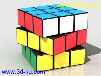 3D打印模型高精魔方的图片