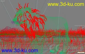 3D打印模型狮子，写实的图片
