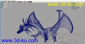 3D打印模型Q版，龙的图片