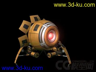 3D打印模型机械蜘蛛的图片