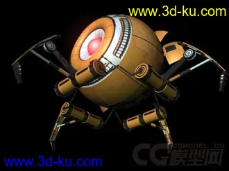 3D打印模型机械蜘蛛的图片