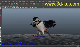 3D打印模型写实鸟的图片