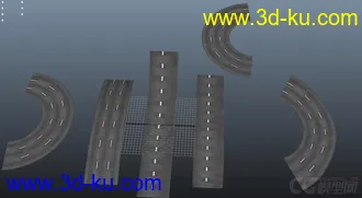 3D打印模型简单做个小马路赚一下积分的图片