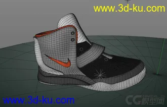 3D打印模型篮球鞋 运动鞋 Basketball shoes sports shoe的图片