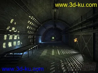 3D打印模型科幻走廊2的图片