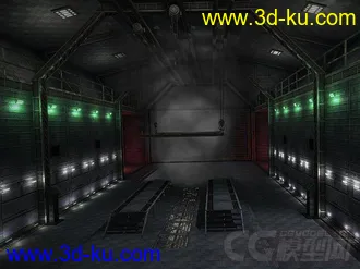 3D打印模型科幻走廊2的图片