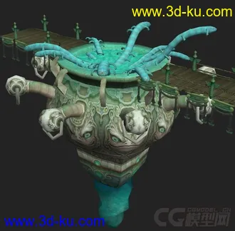 3D打印模型蟾斗场----决战的图片