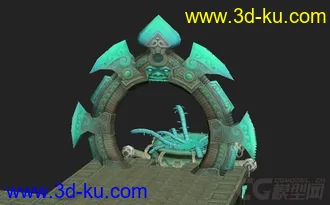 3D打印模型蟾斗场----决战的图片
