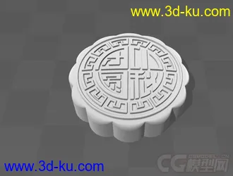 3D打印模型仲秋佳节，团圆美满的图片