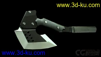 3D打印模型CF游戏斧头的图片