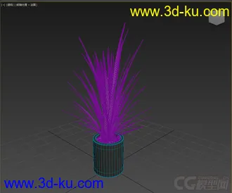 3D打印模型写实盆栽，花，高精的图片