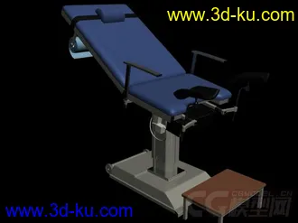 3D打印模型医疗设备 妇科检查床的图片