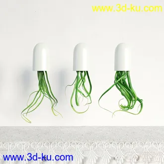 3D打印模型盆景，盆栽，花，高精，写实的图片