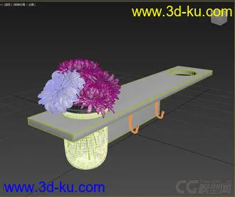 3D打印模型盆景，盆栽，花，高精，写实，多肉的图片