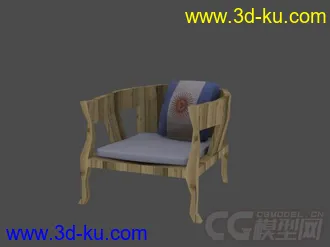 3D打印模型椅子的图片