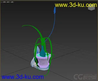 3D打印模型盆景，盆栽，花，高精，写实，多肉的图片