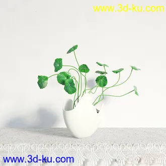3D打印模型盆景，盆栽，花，高精，写实，多肉的图片