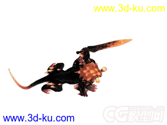 BOSS（游戏怪物模型--内含贴图）的图片