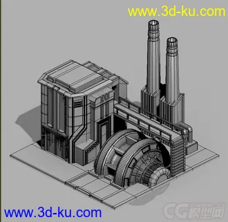 3D打印模型科幻类厂子的图片
