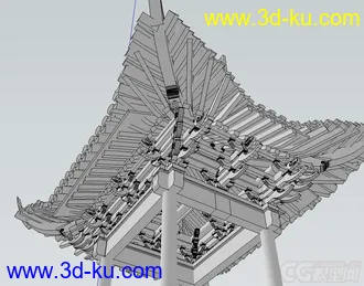 3D打印模型香亭的图片