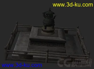 3D打印模型一个小炉子的图片