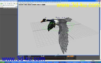 3D打印模型大雁（极品）的图片