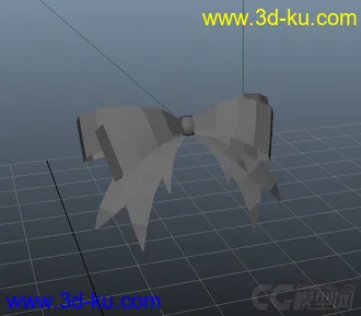 3D打印模型蝴蝶结，缎带，礼物结的图片