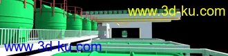 3D打印模型液化气-工厂-罐子-汽车的图片