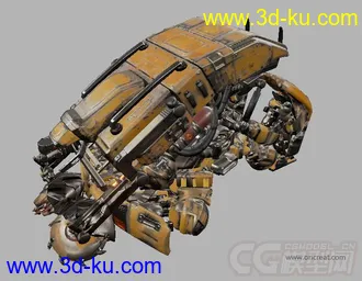 3D打印模型Infiltrator DPW_Robot的图片