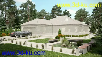 3D打印模型Evermotion Archexteriors Vol.19--10套全模室外建筑场景模板的图片