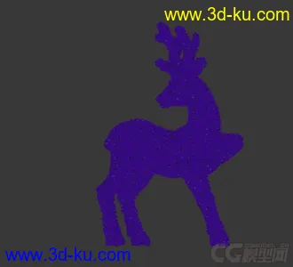 3D打印模型修剪植物 绿植 摆设 鹿  免费的图片