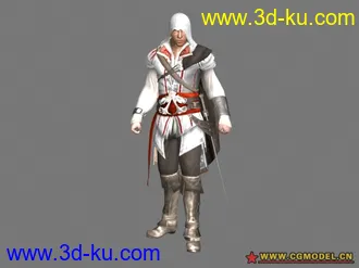 3D打印模型刺客信条2男主角刺客装的图片