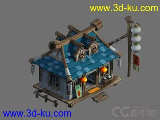3D打印模型水壶客栈的图片