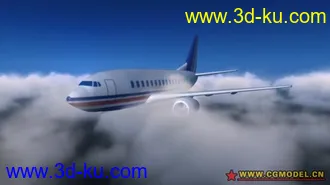 3D打印模型不错的客机哦的图片