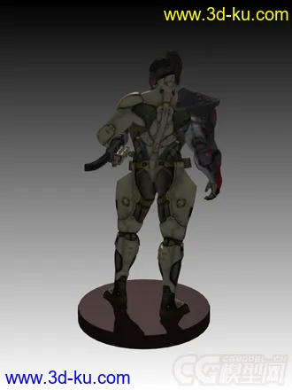 3D打印模型科幻武士————（转载）的图片