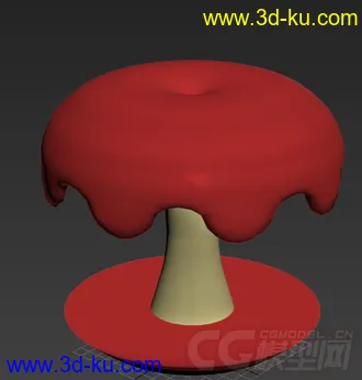 3D打印模型刚刚学MAX的图片