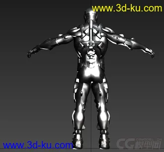 3D打印模型钢---铁----男的图片