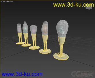 3D打印模型盆栽，高精，写实的图片