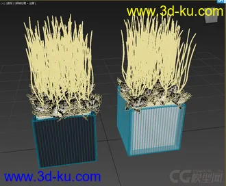 3D打印模型盆栽，高精，写实的图片
