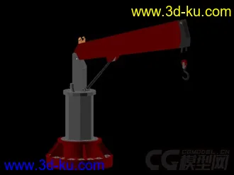 3D打印模型机械臂  吊钩的图片