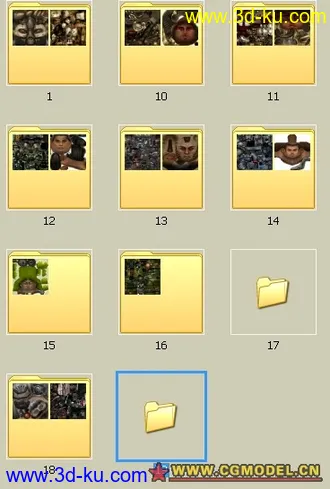 虚幻人物模型集合的图片