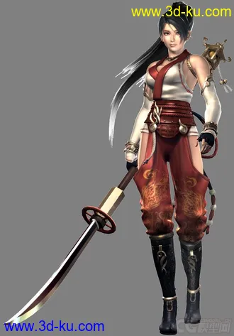 3D打印模型忍龙—— 红叶的图片