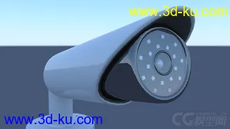 3D打印模型监控摄像头的图片