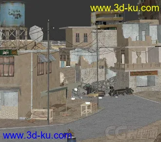 3D打印模型使命召唤4_前所为见的大场面的图片