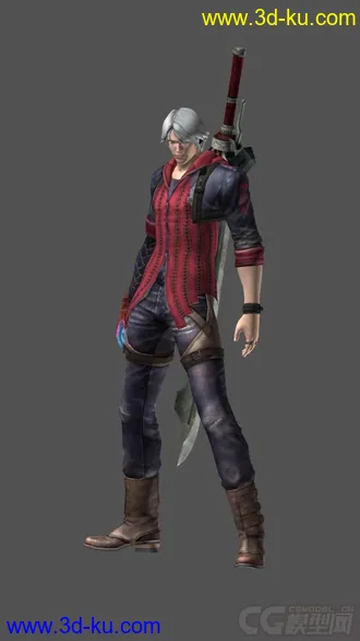 3D打印模型剑灵的合集 灵男 人女 武器==~！的图片